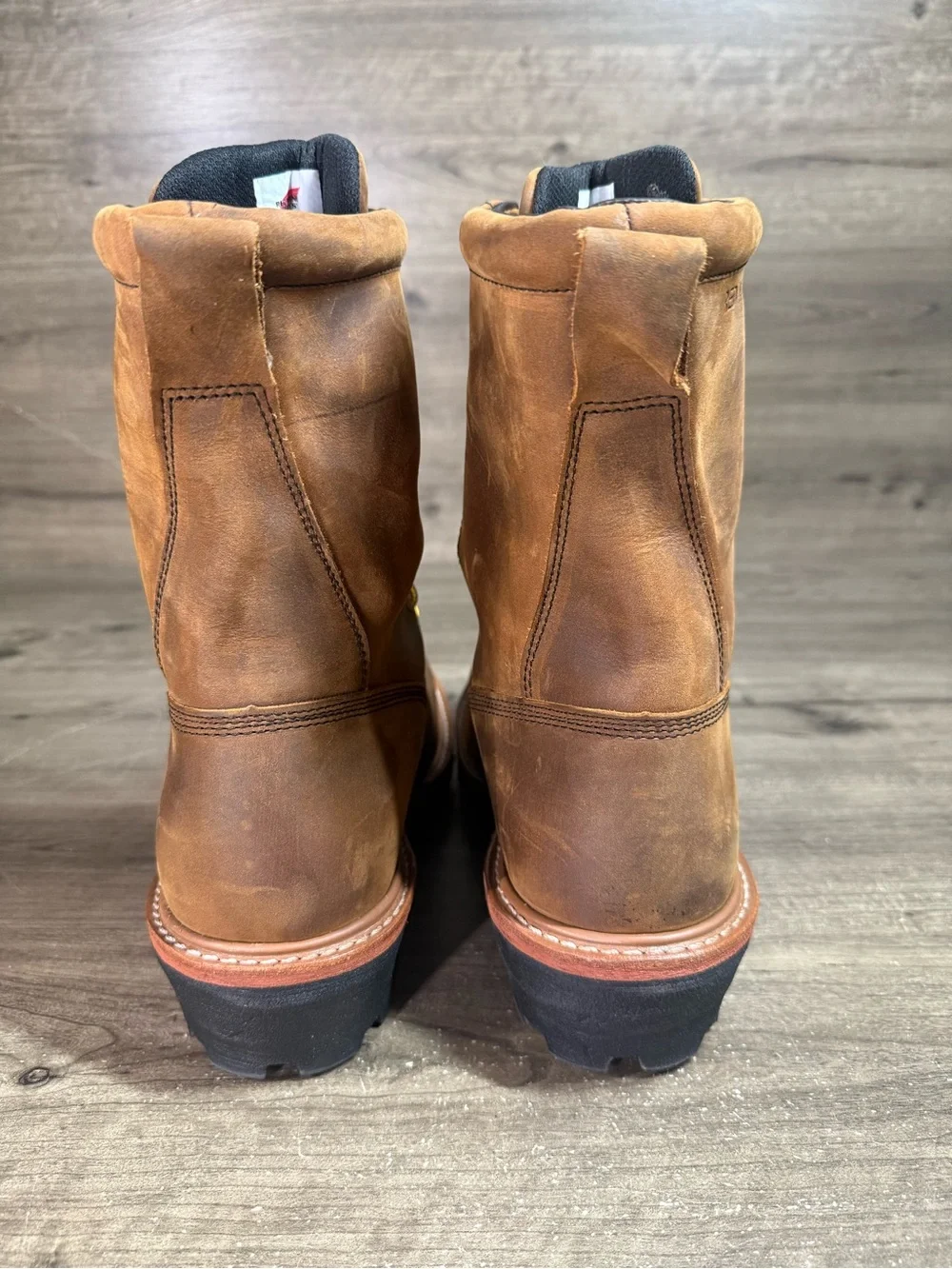 Red Wing 2217 LoggerMax Boots Men’s 13 EE Steel Toe Waterproof Vibram Leather US